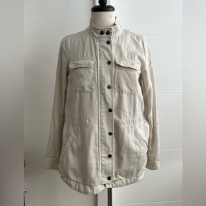 Loft Women Jacket Beige Size XS